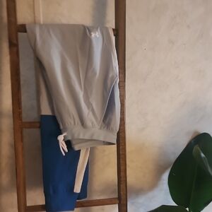 Under Armour Light Gray and Blue Pants